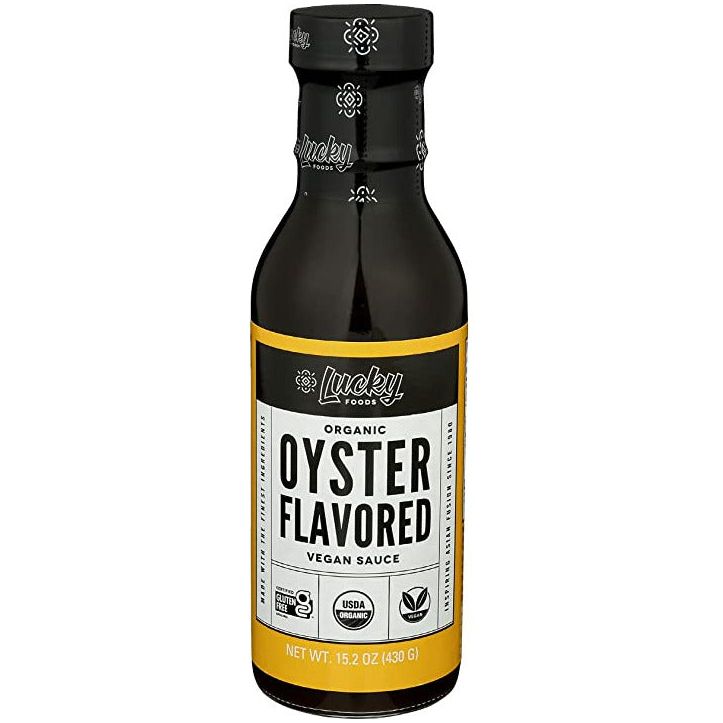 LUCKY FOODS Organic Oyster Flavored Sauce, 15.2 OZ