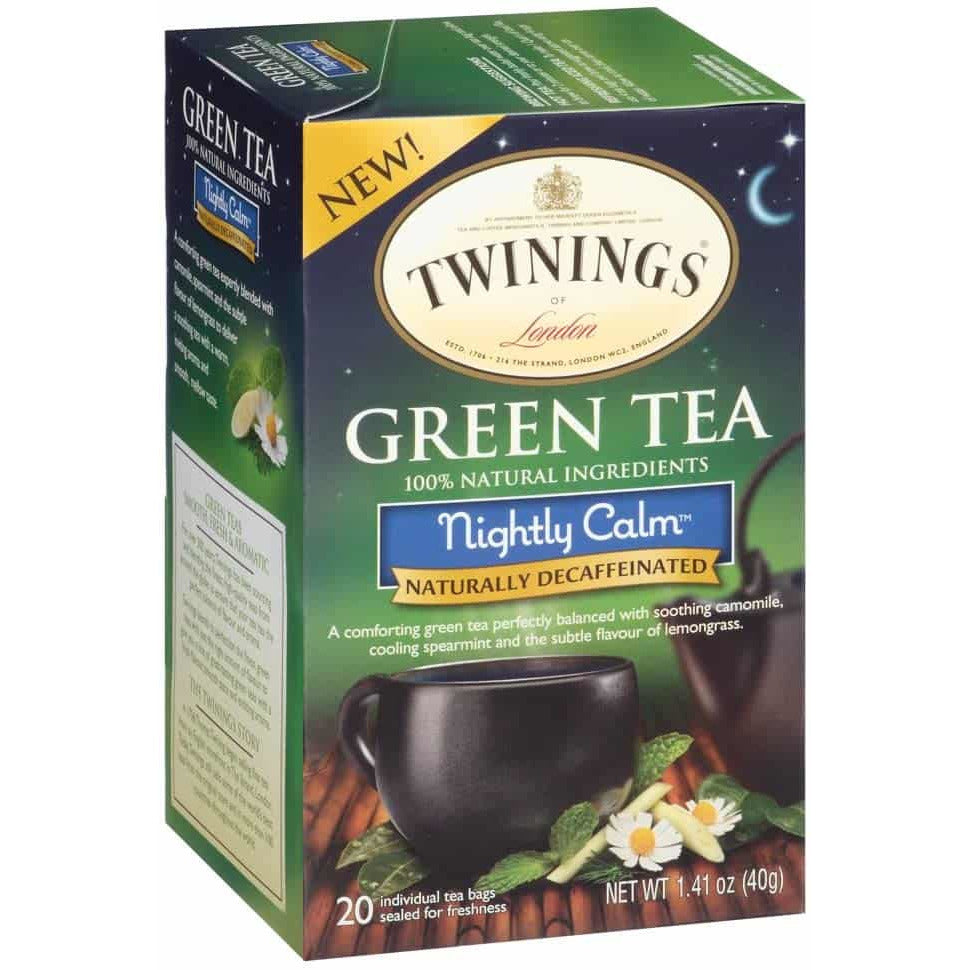 Twinings Nightly Calm Bagged Green Tea, 80 Count