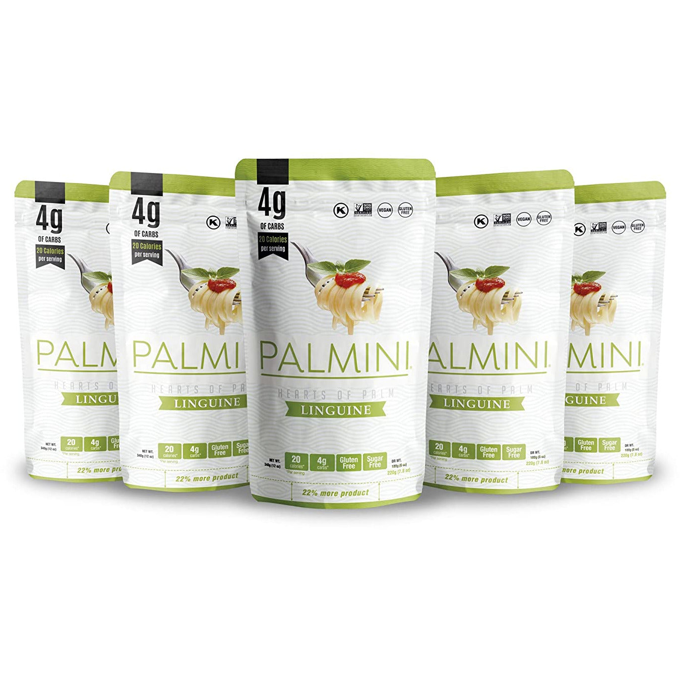 Palmini Low Carb Linguine 12 Ounce - Pack of 6