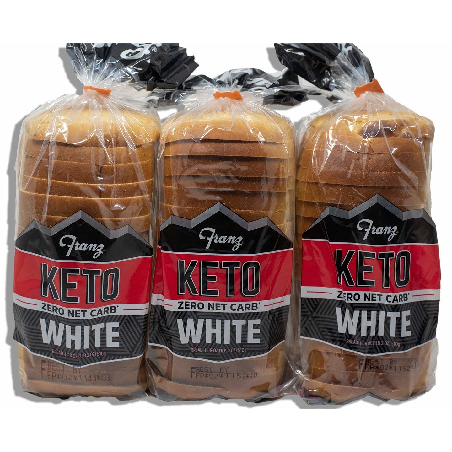 Keto Bread, 0 Net Carbs Per Serving, 3 Loaves for your Keto Diet
