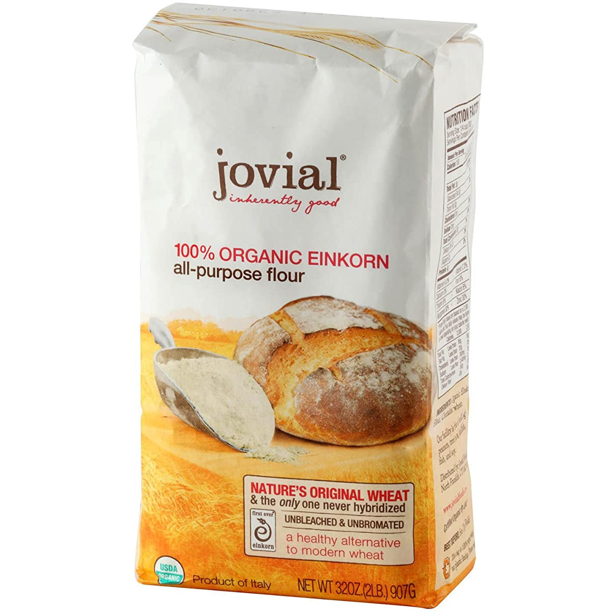 Jovial Foods Organic Einkorn Flour, 32.0-Ounce