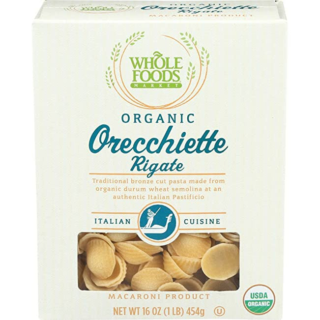 Organic Orecchiette Rigate, 16 oz