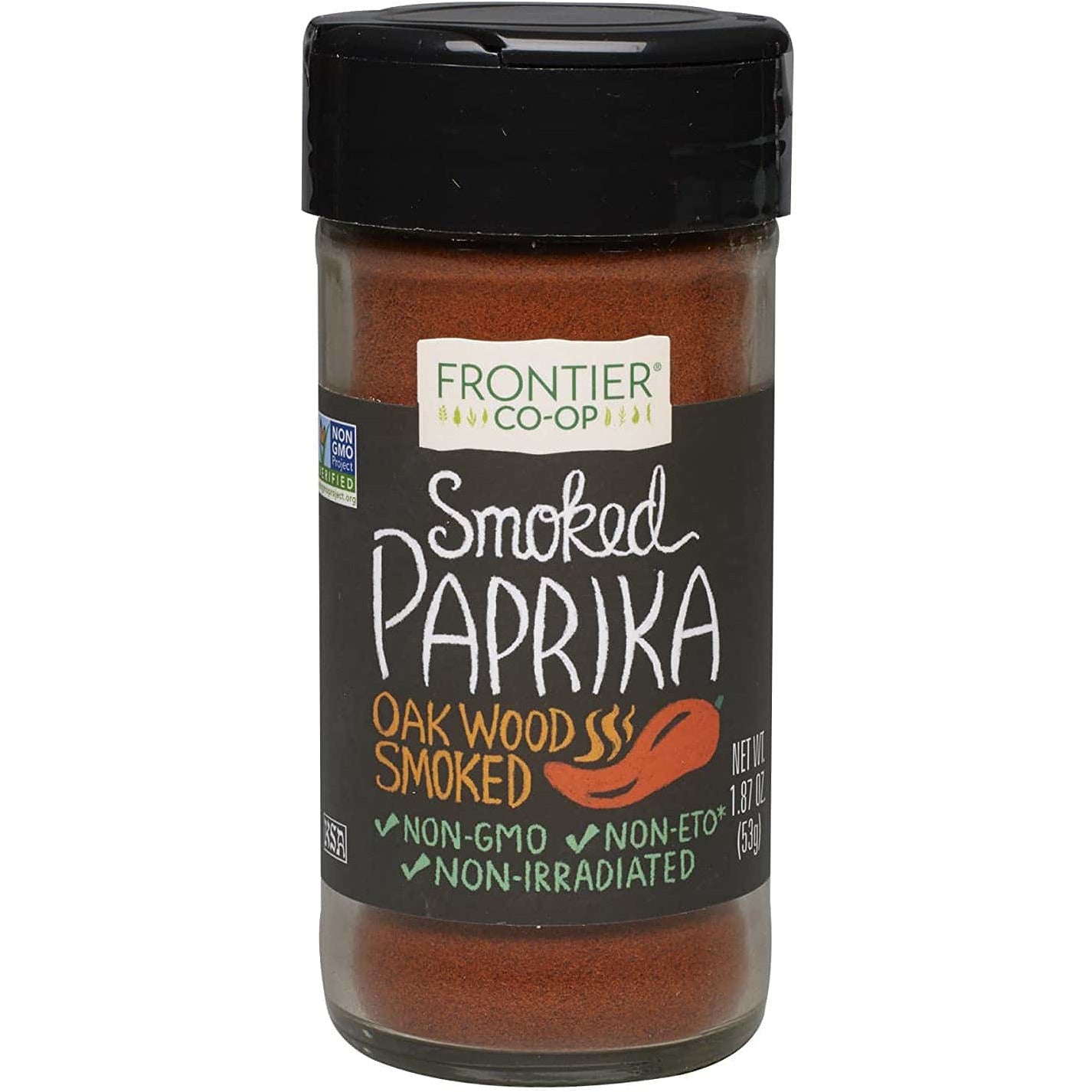 Frontier Smoked Ground Bottle, Paprika, 1.87 Ounce