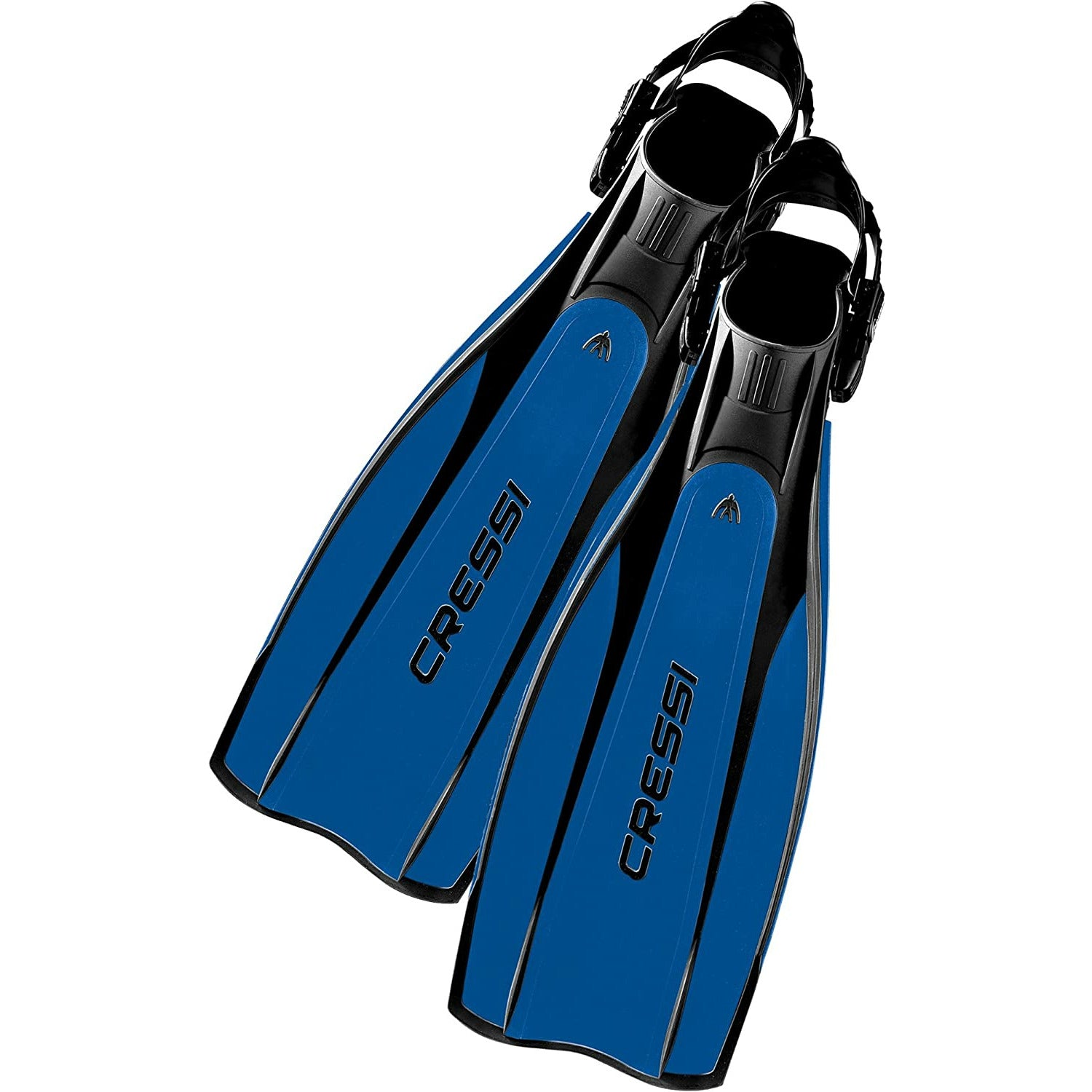 Cressi Lightweight Well-Balanced Open Heel Scuba Diving Fins - Pro Light: made in Italy( BLUE)