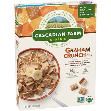 Cascadian Farm Organic Graham Crunch Cereal 9.6 oz