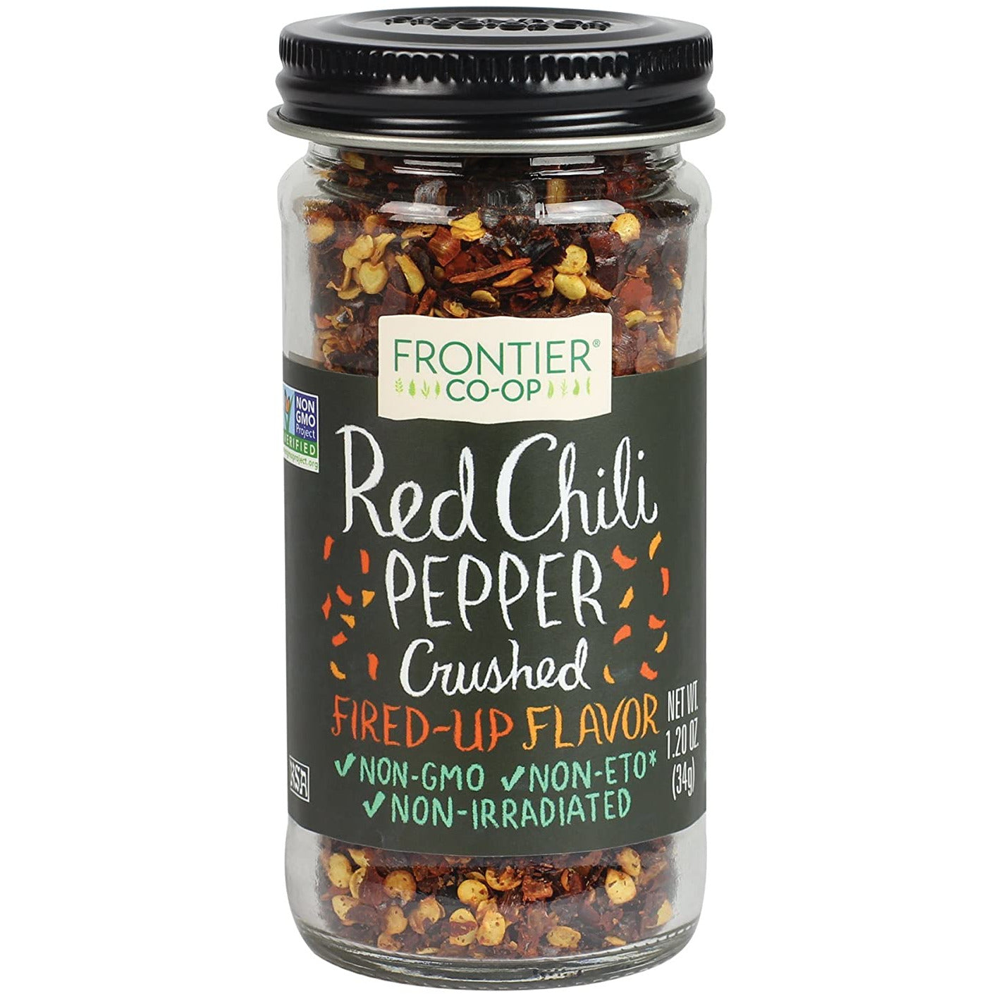 Frontier Chili Peppers Red Crushed 1.2 Oz.