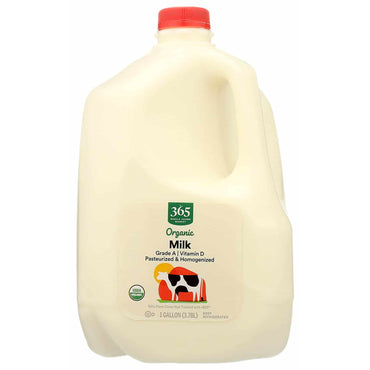 Organic Whole Milk, 128 oz (Packaging May Vary)