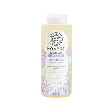 The Honest Company Truly Calming Lavender Bubble Bath Tear Free Kids Bubble Bath Naturally Derived Ingredients &amp; Essential Oils Sulfate &amp; Paraben Free Baby Bath 12 Fl. Oz.