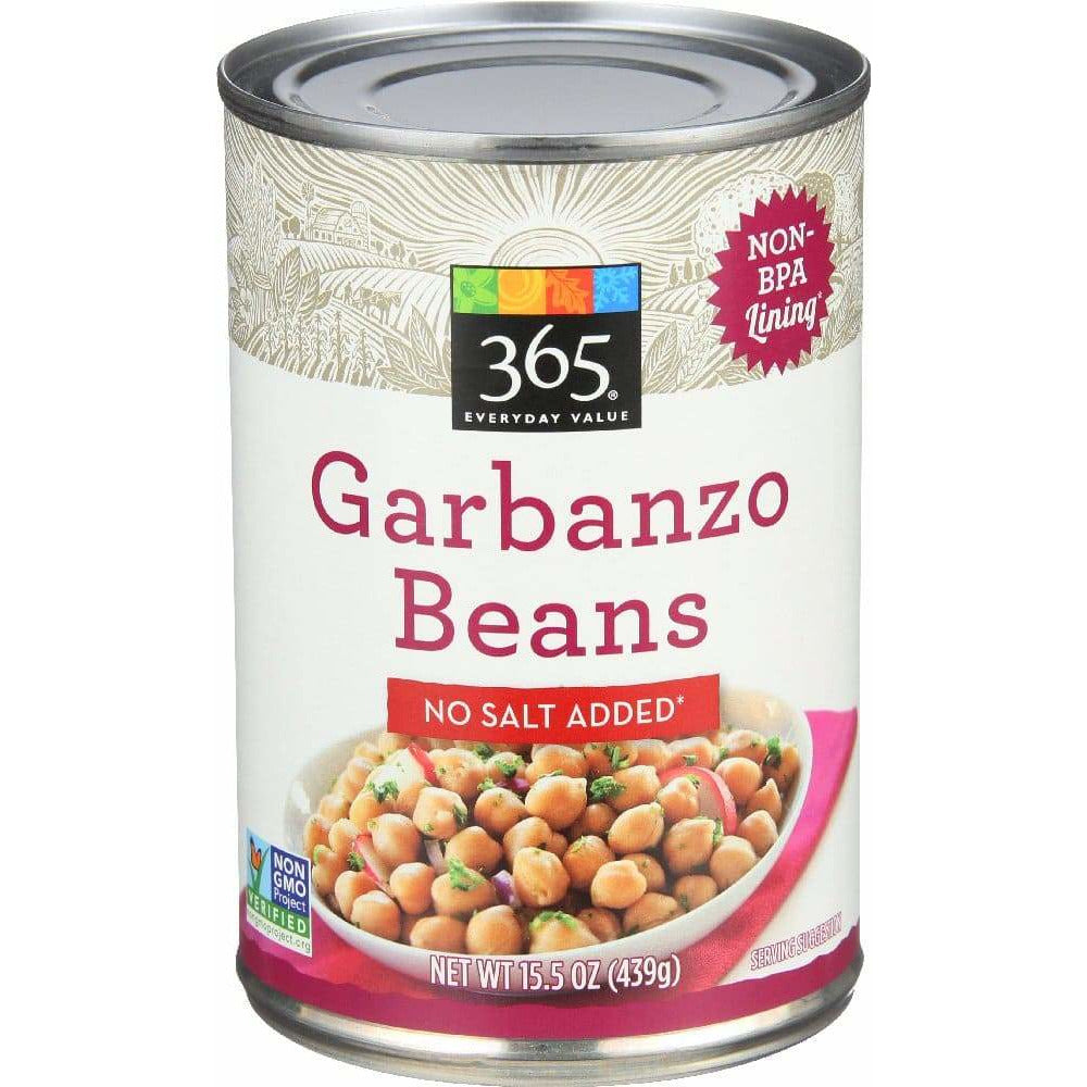Garbanzo Beans, No Salt Added, 15.5 oz