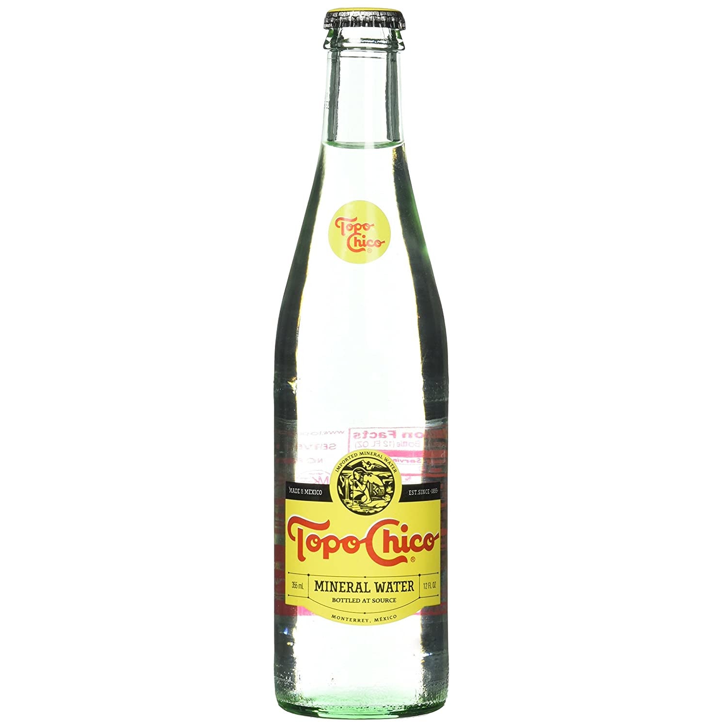 Topo Chico, Water Mineral, 12 Fl Oz, Pack of 12