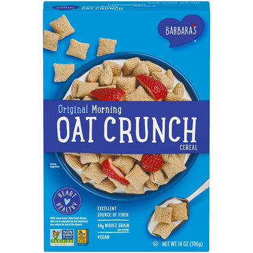 Three Sisters Barbara's Morning Oat Crunch Original Cereal 14 Oz
