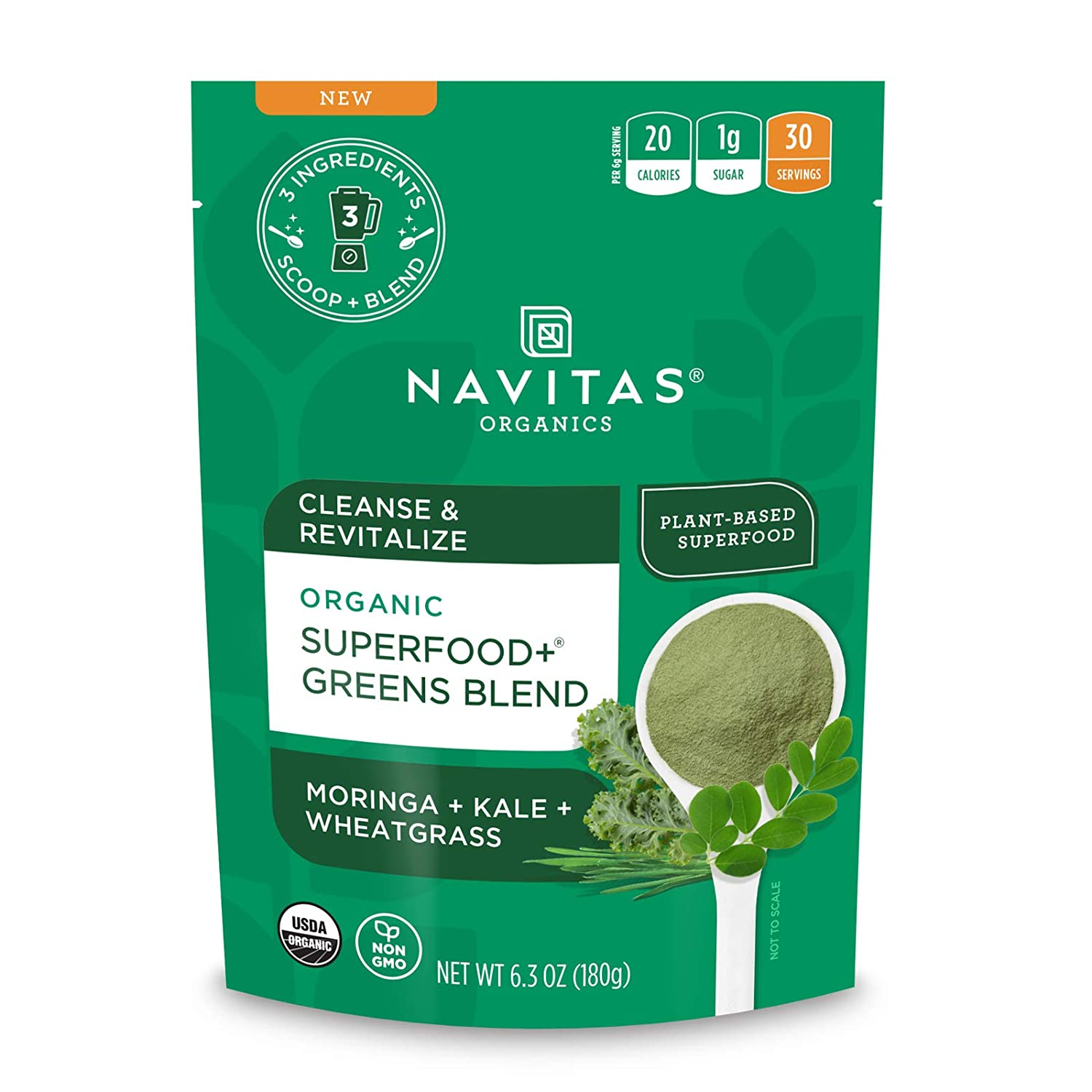 Navitas Organics Superfood+ Greens Blend