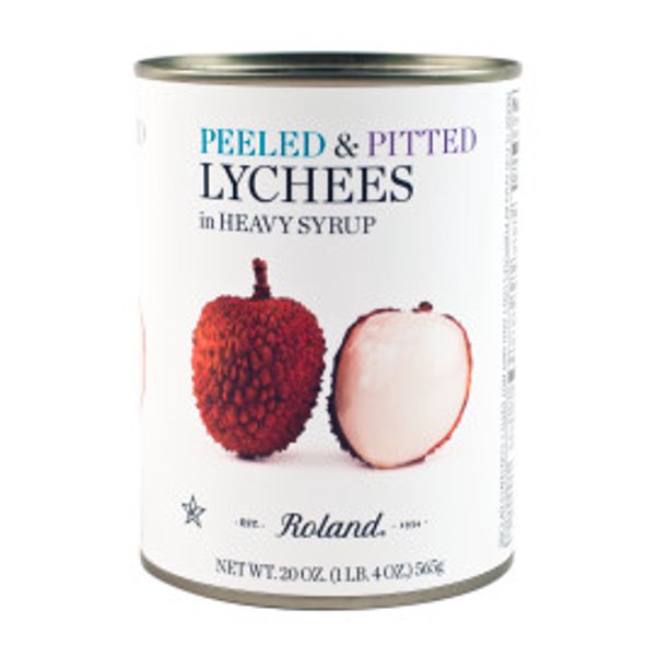Roland Lychees Peeled & Pitted In Heavy Syrup