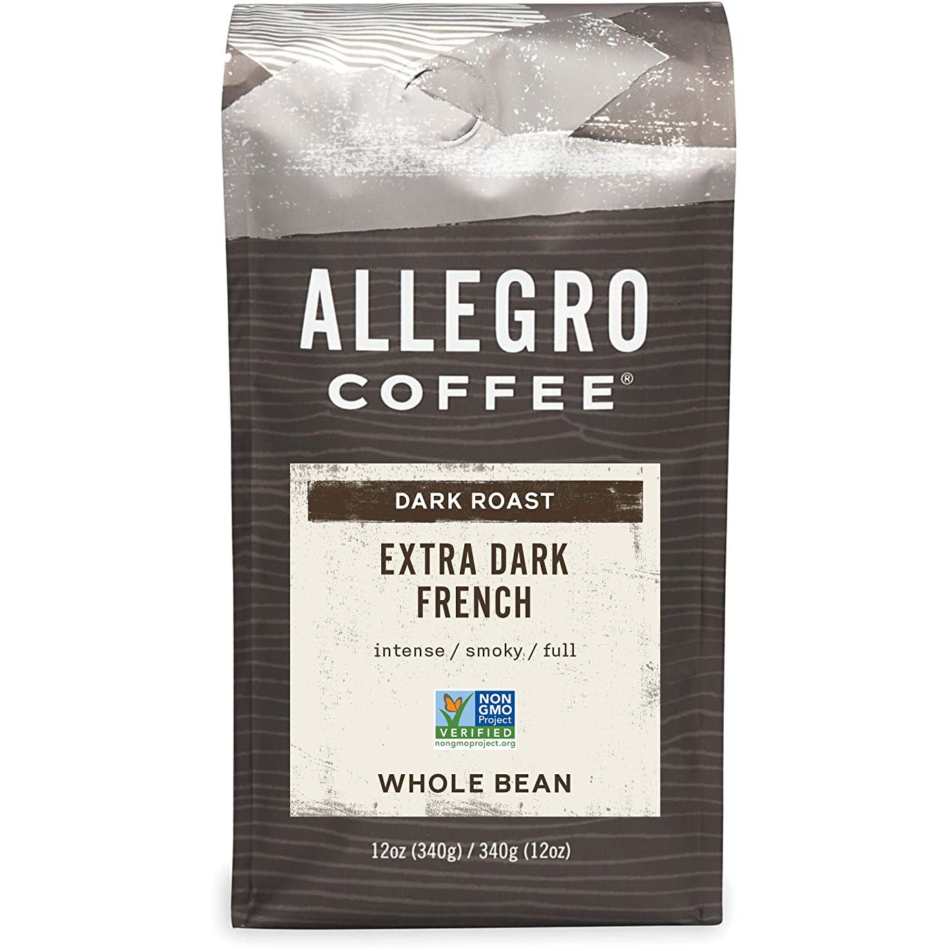 Oasis Fresh Allegro Coffee Extra Dark French Whole Bean Coffee, 12 oz