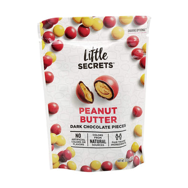 LITTLE SECRETS Candy Chocolate Dark Peanut Butter, 5 oz