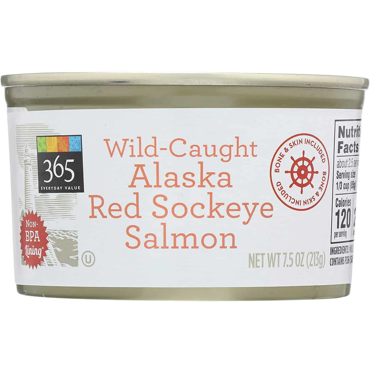 Oasis Fresh Alaskan Wild Salmon, Red Sockeye, 7.5 oz
