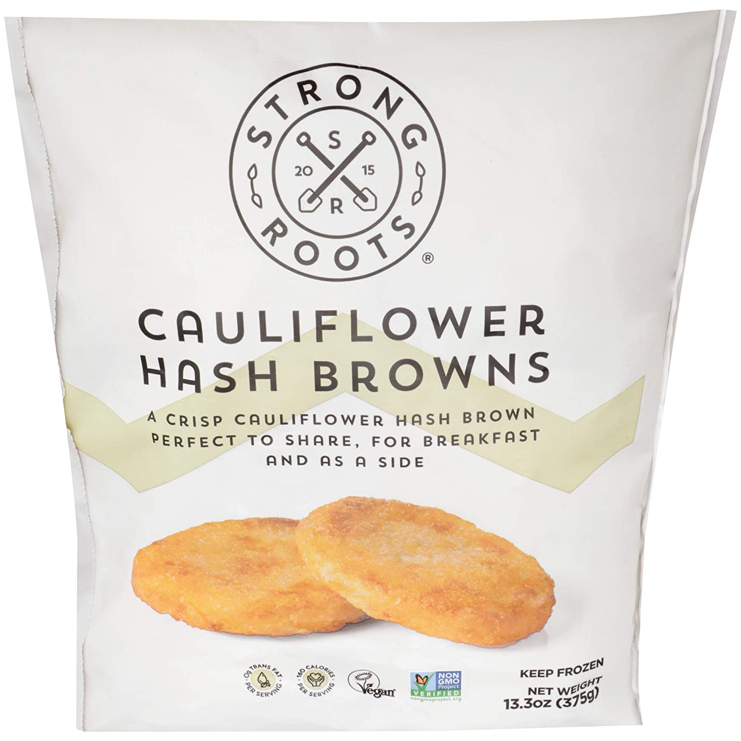 Strong Roots, Hash Browns Cauliflower, 13.3 Ounce