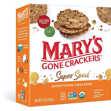 Mary's Gone Crackers: Super Seed Crackers