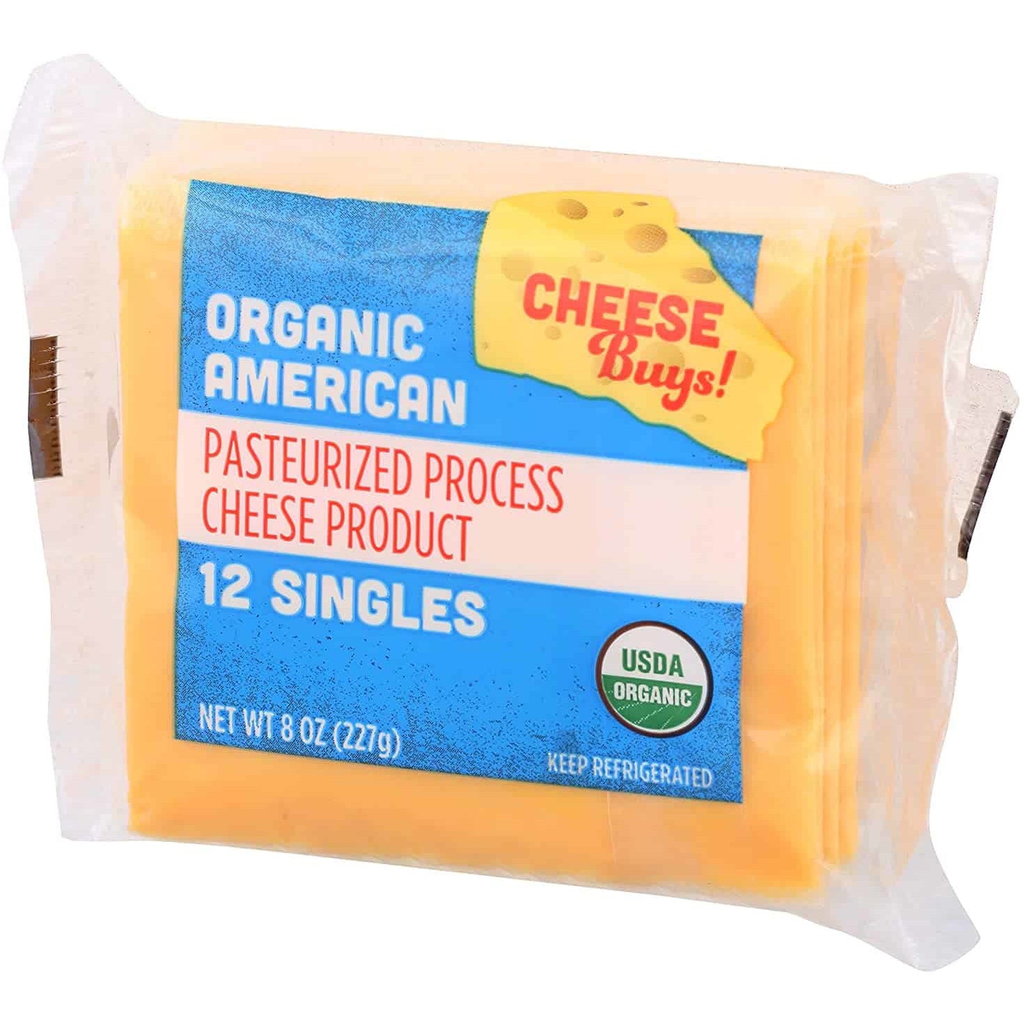 Oasis Fresh Cheese Buys, Organic American Cheese, Slices, 8 oz