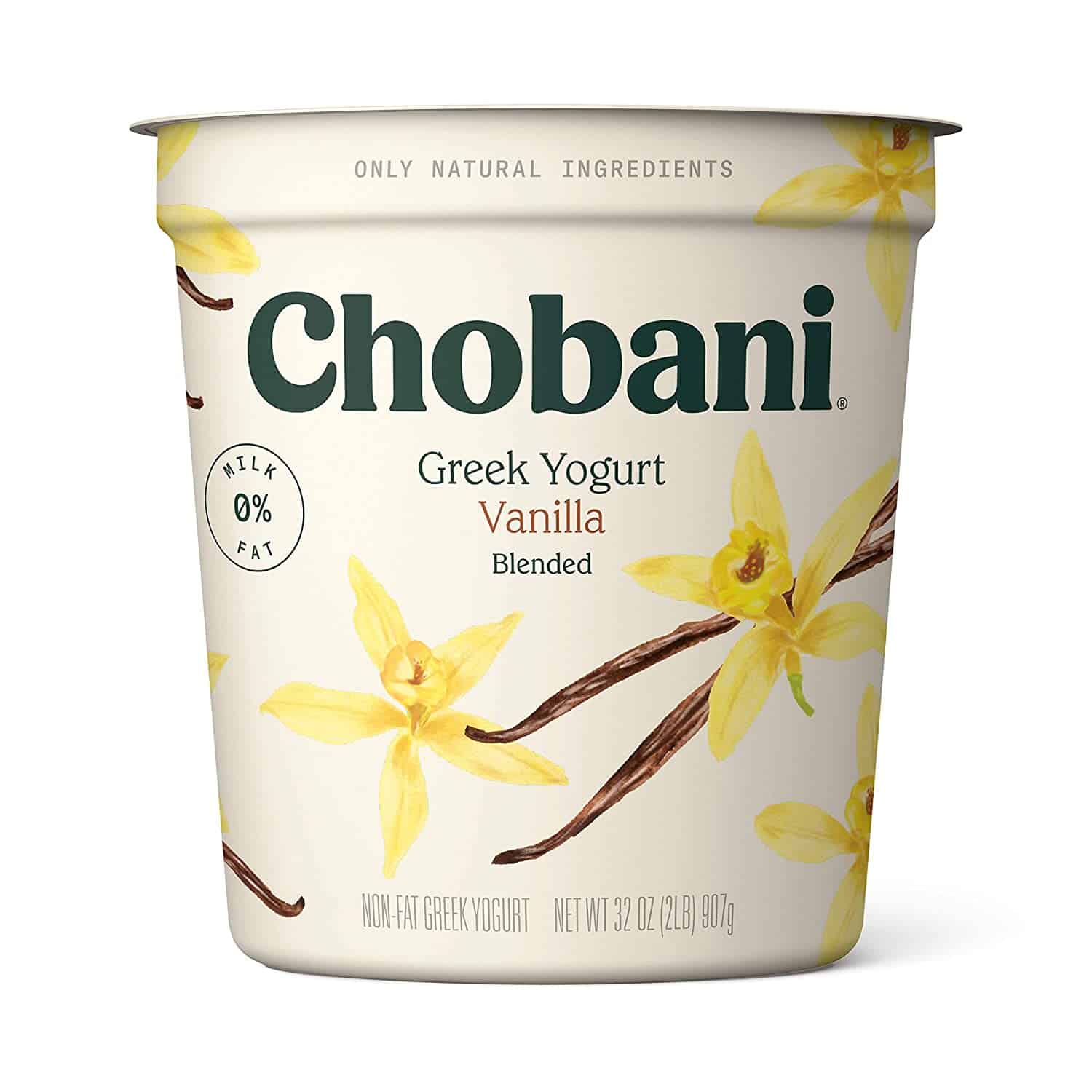Oasis Fresh Chobani Non-fat Greek Yogurt, Vanilla Blended, 32 Oz.