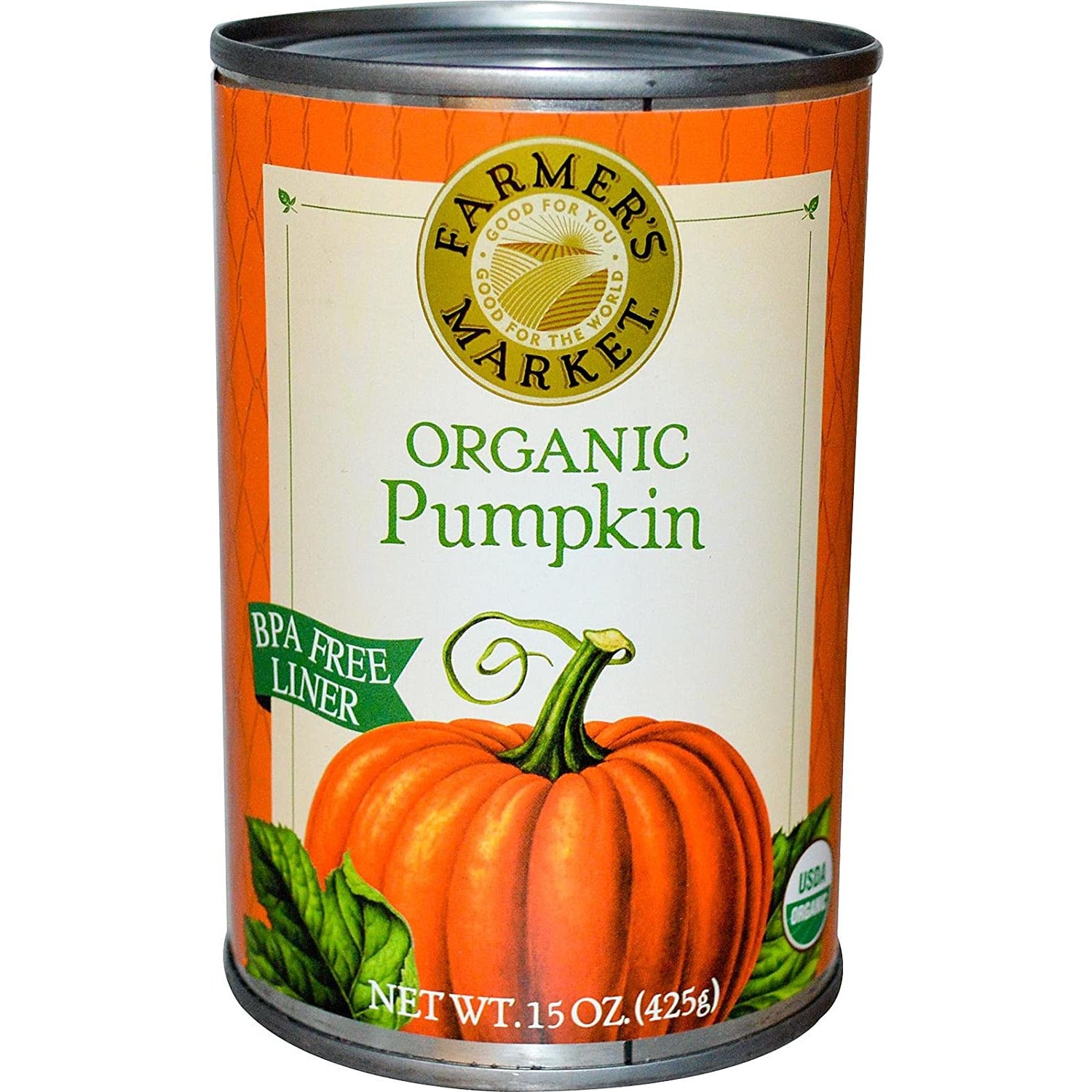 Farmer's Market Foods, Pumpkin Organic, 15 Ounce