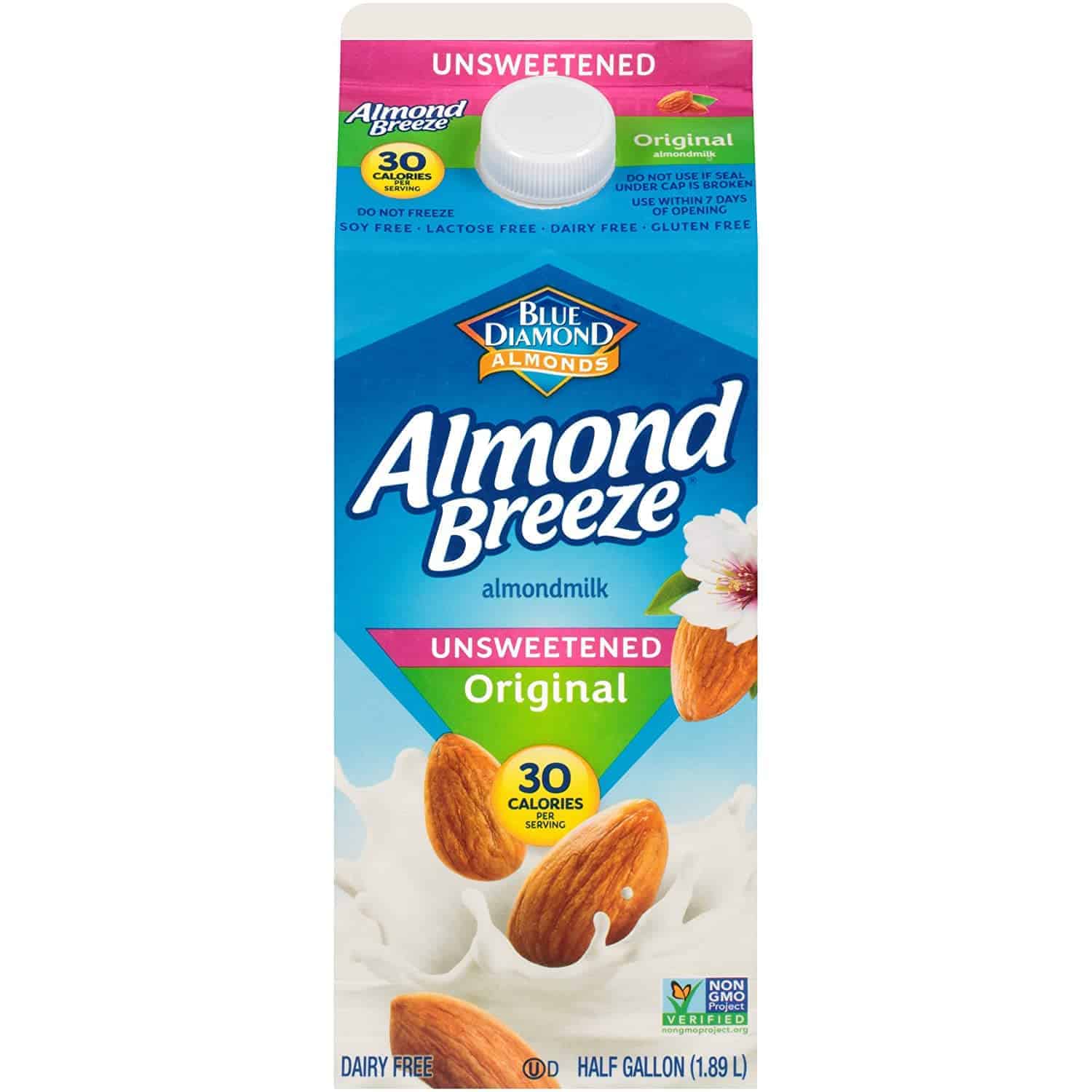Almond Breeze Blue Diamond, Almond milk, Original, 64 Oz