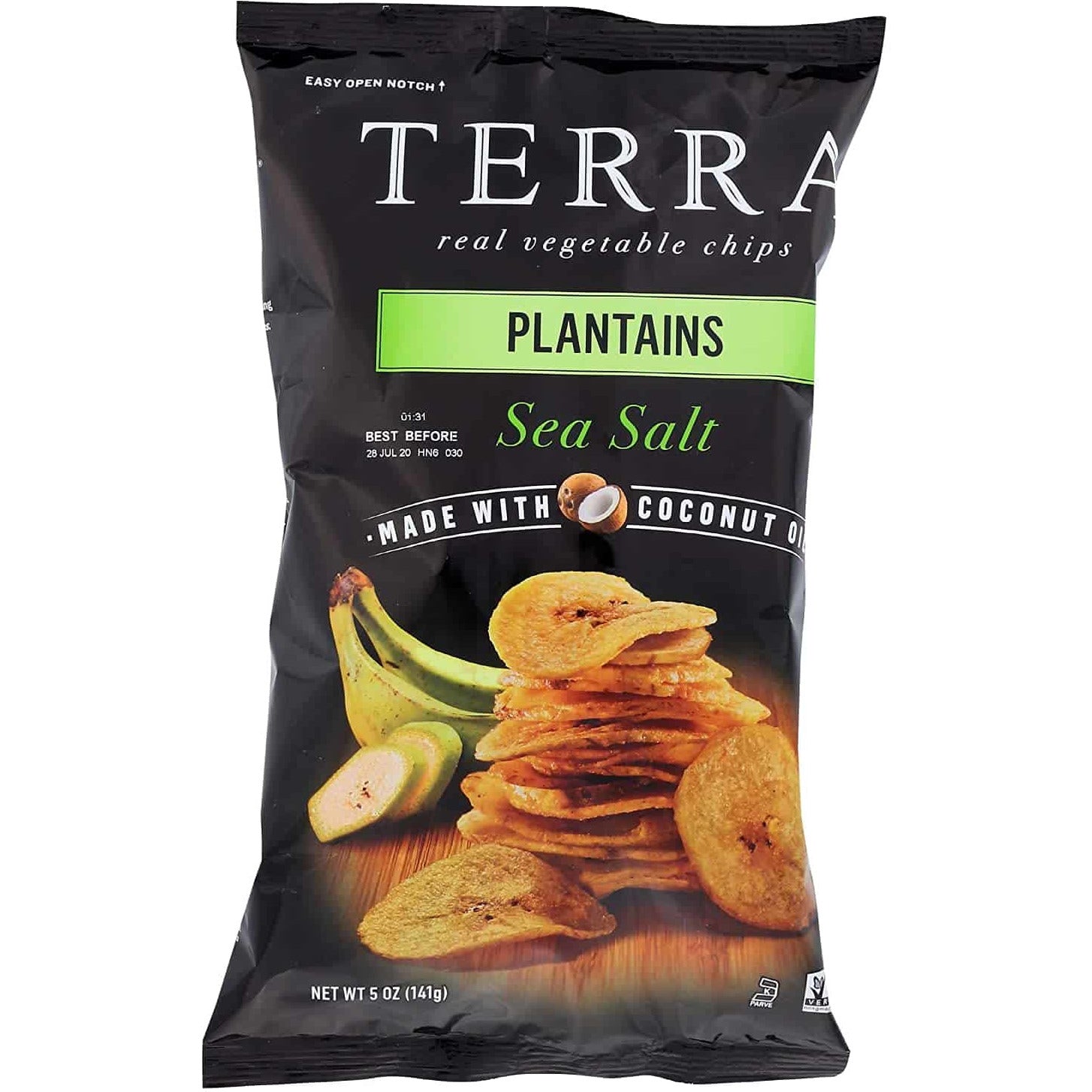 Terra Chips, Plantain Sea Salt, 5 oz