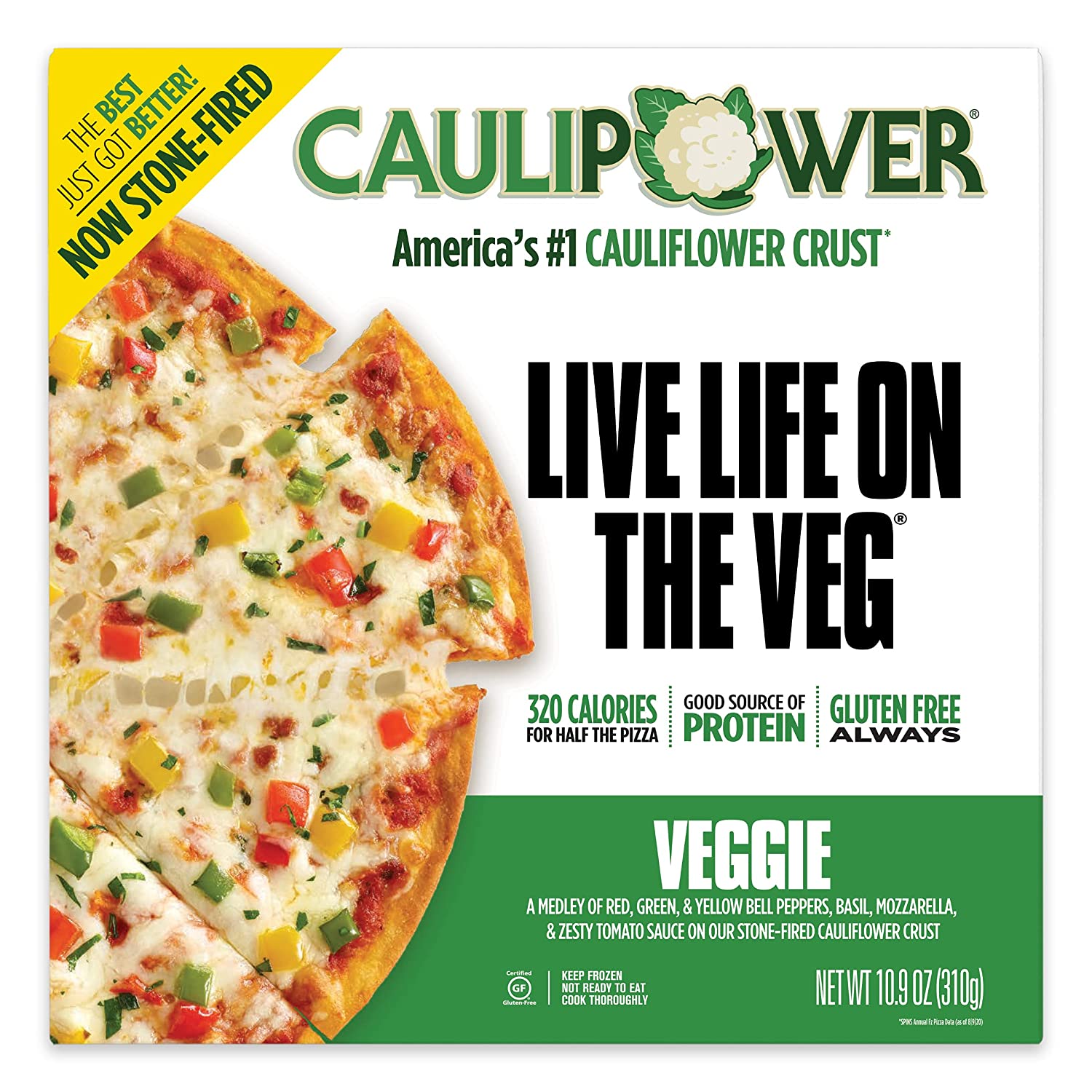 Caulipower, Pizza Veggie, 10.9 Ounce