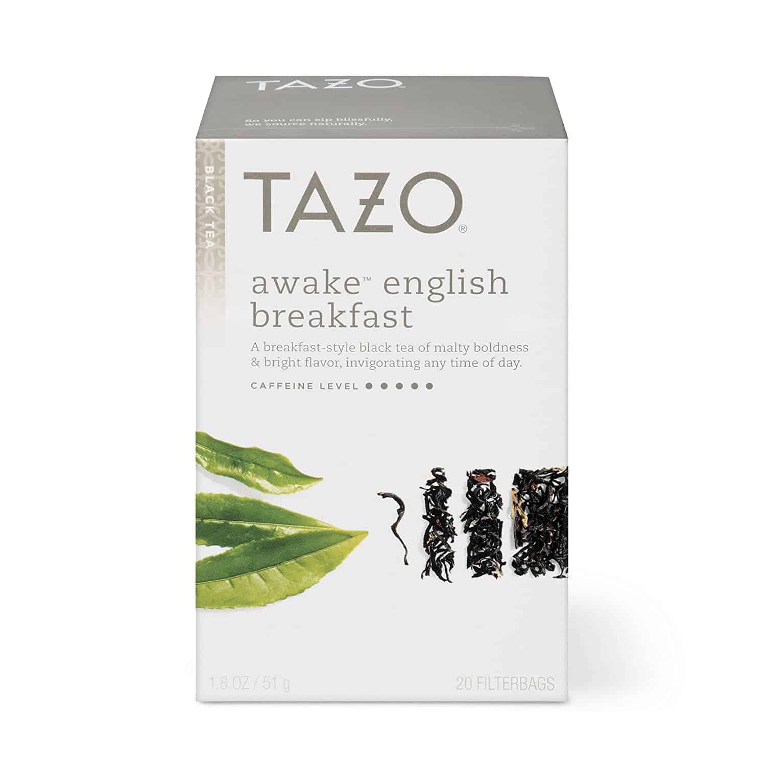 Tazo Awake English Breakfast Black Tea Filterbags, 20 count-1.8 OZ