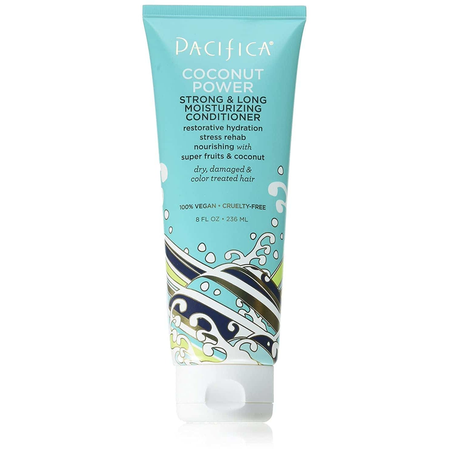 Pacifica Beauty Coconut Power Strong &amp; Long Healing Conditioner, 8 Fluid Ounce