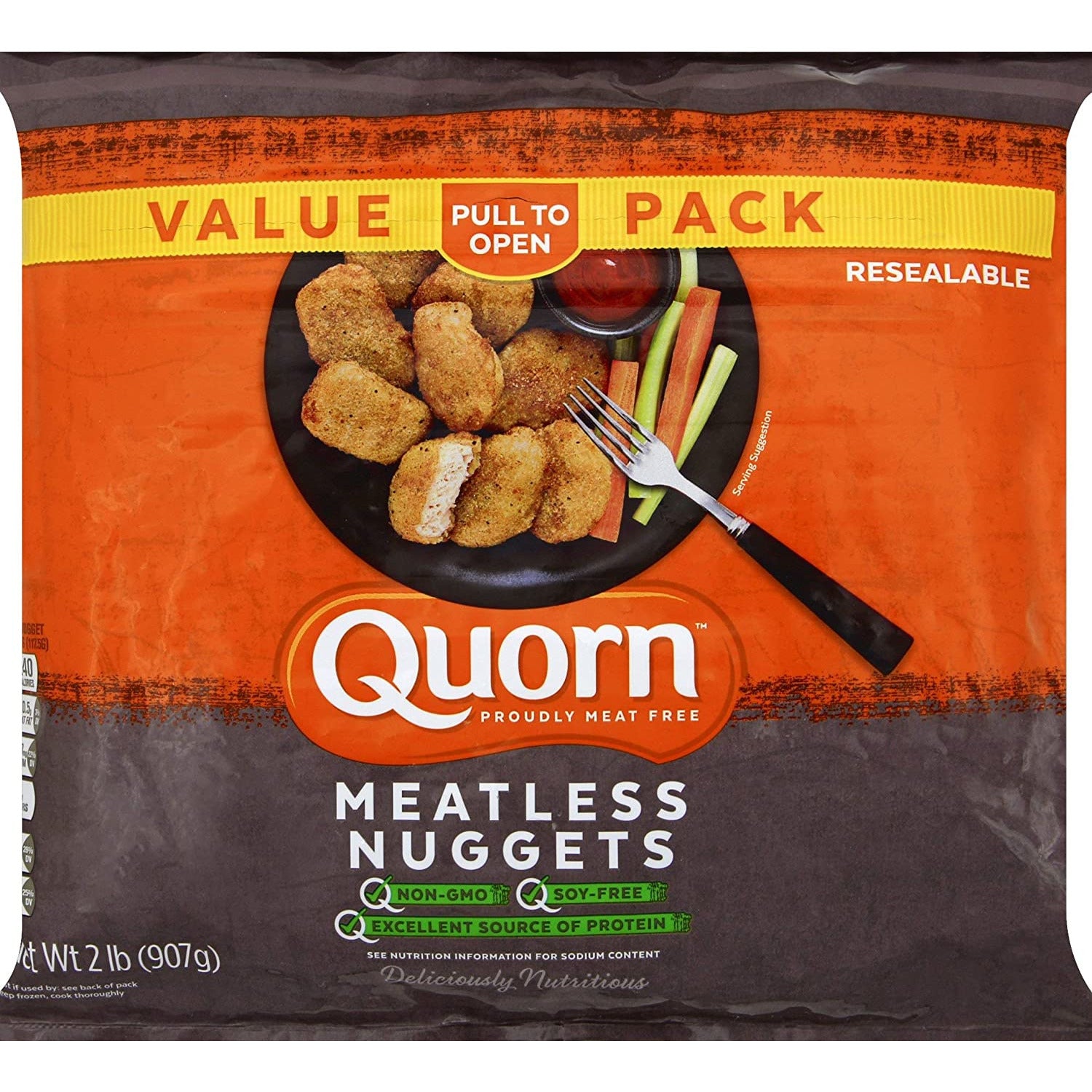 Quorn, Nuggets Meatless Chicken, 32 Ounce