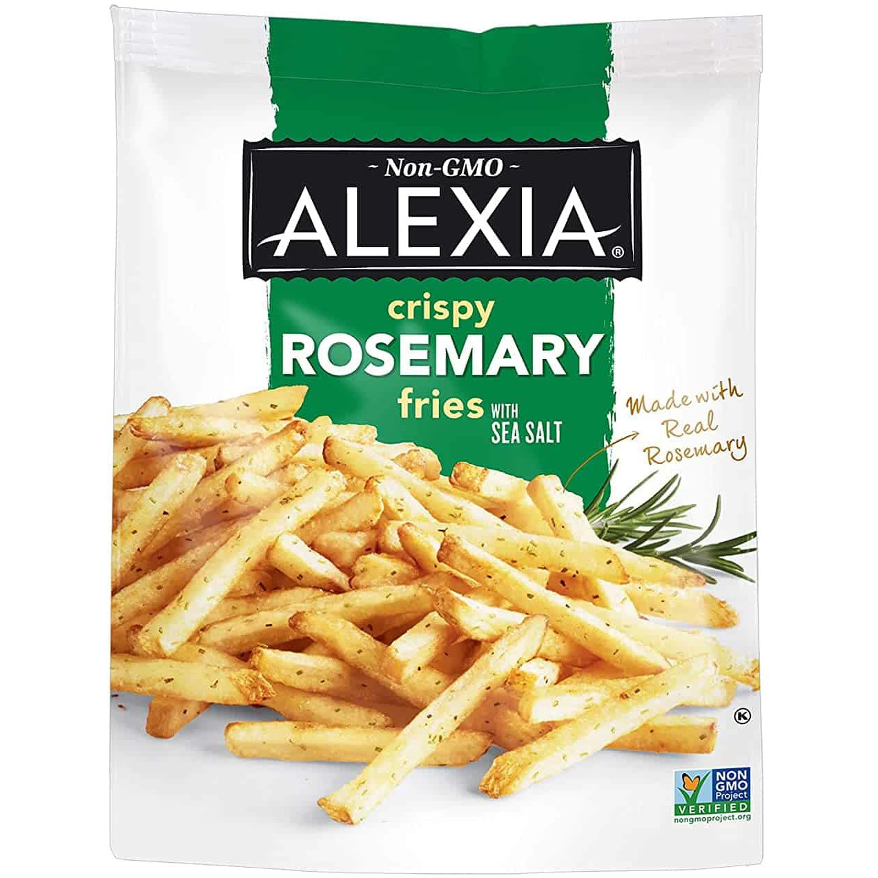 Alexia Crispy Rosemary Fries with Sea Salt, 16 oz (Frozen)