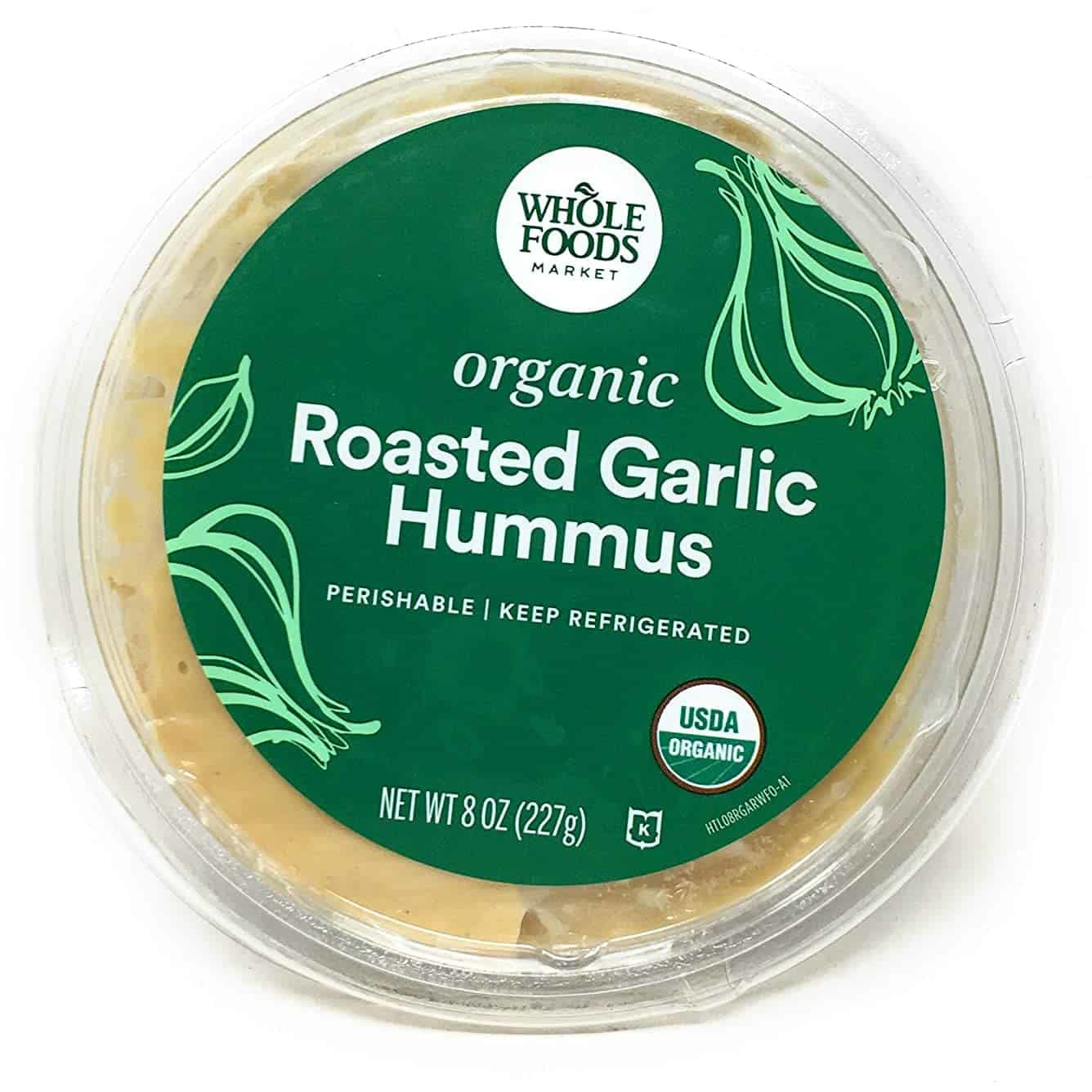 Organic Hummus, Roasted Garlic, 8 Oz