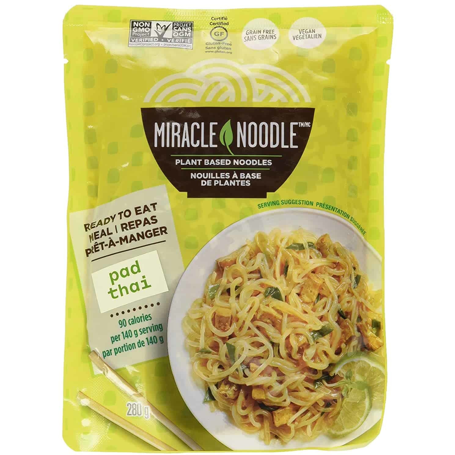 MIRACLE NOODLE Ready To Eat Pad Thai, 10 OZ