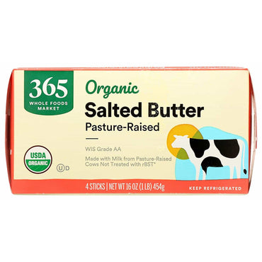 Organic Pasture-Raised Butter, Salted