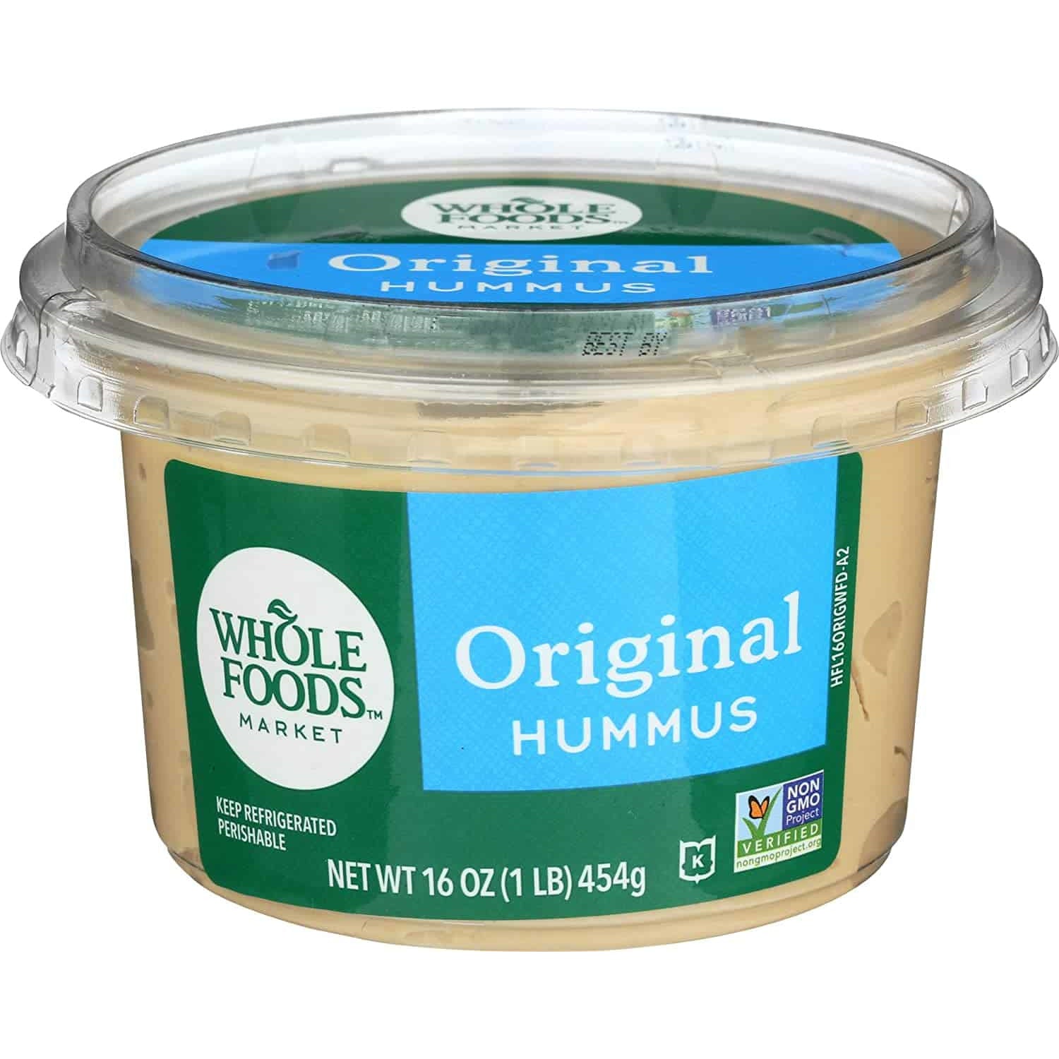 Whole Foods Market, Hummus, Original, 16 oz