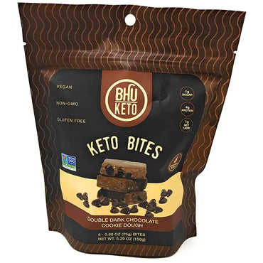 Oasis Fresh BHU Foods, Cookies Keto Double Dark Chocolate Chip, 5.3 Ounce