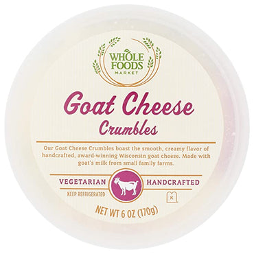 Whole Foods Market, Goat Cheese Crumbles, 6 oz