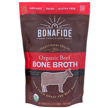 Bonafide Provisions, Beef Bone Broth, 1.5 lb (frozen)