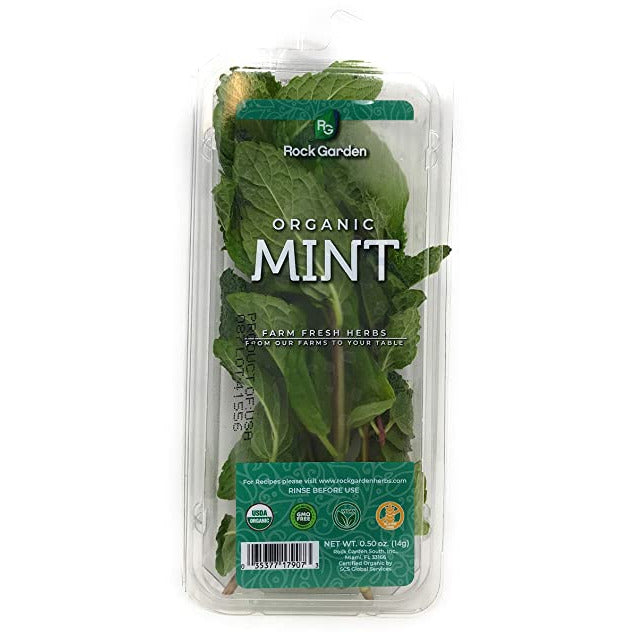 ROCK GARDEN Organic Mint, 0.5 OZ