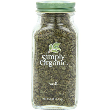 Simply Organic Basil Certified Organic, 0.54-Oz.