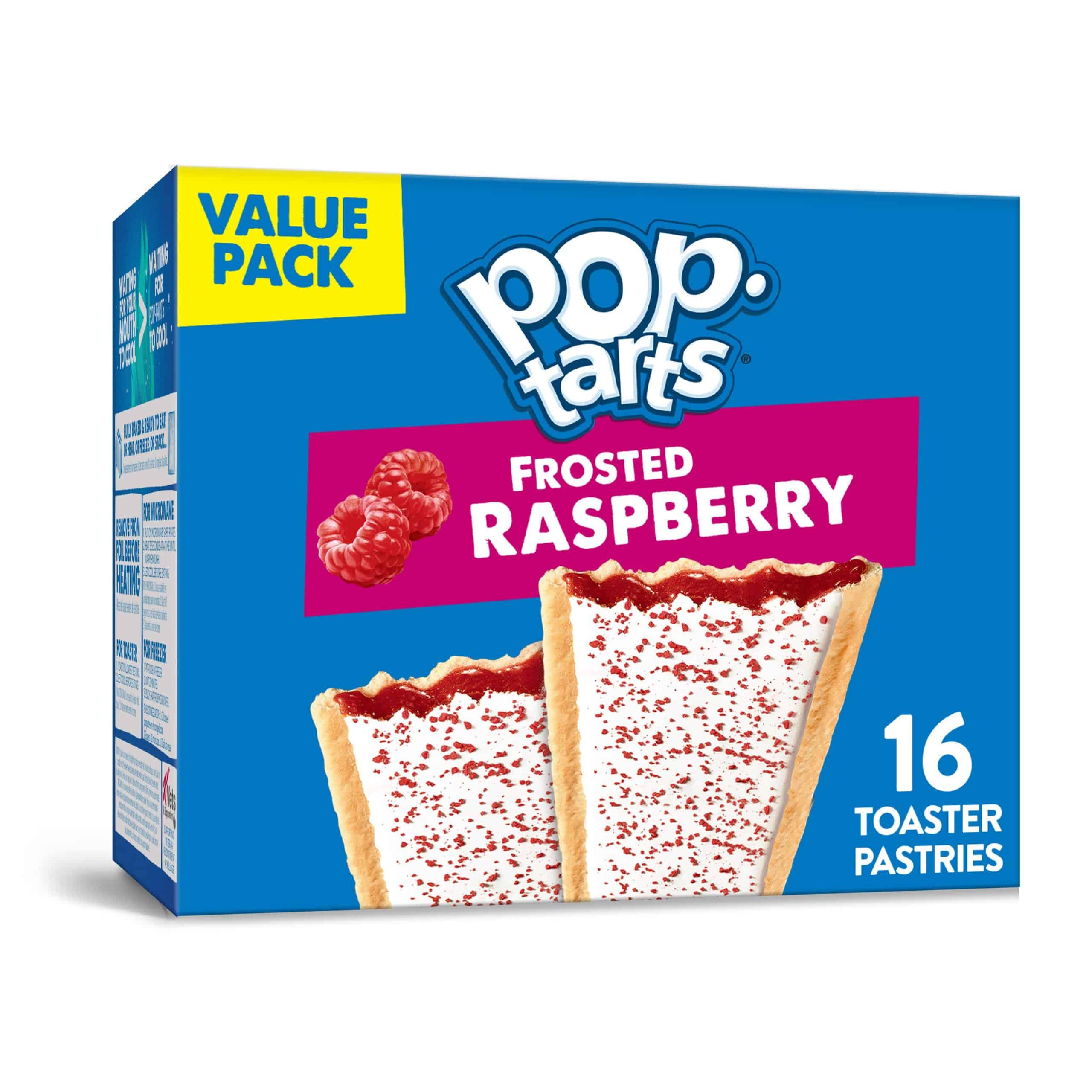 Pop-Tarts, Frosted Raspberry, Value Pack, 16 Ct, 27 Oz