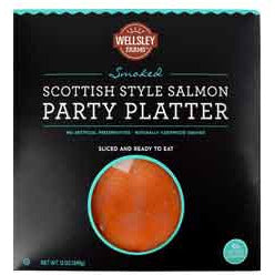 Wellsley Farms Smoked Scottish Salmon Party Platter, 12 oz.