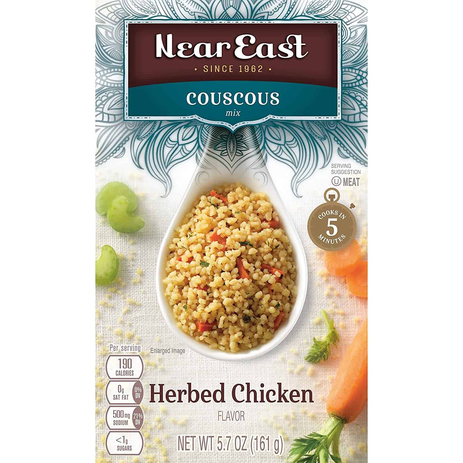 Near East Herb Chicken Couscous, 5.7 Ounce