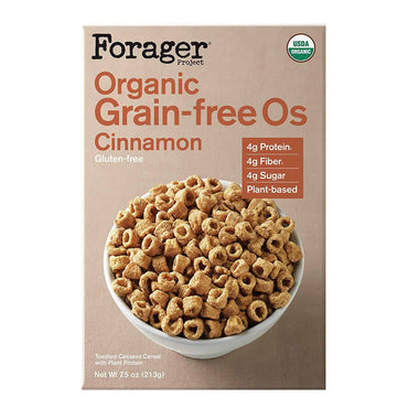 Forager Project, Organic Gluten-Free Cinnamon Cereal, 7.5oz