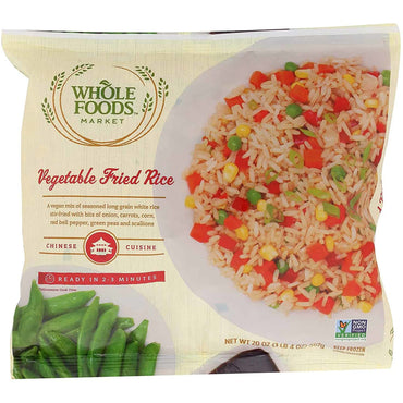 Whole Foods Market, Vegetable Fried Rice, 20 oz, (Frozen)
