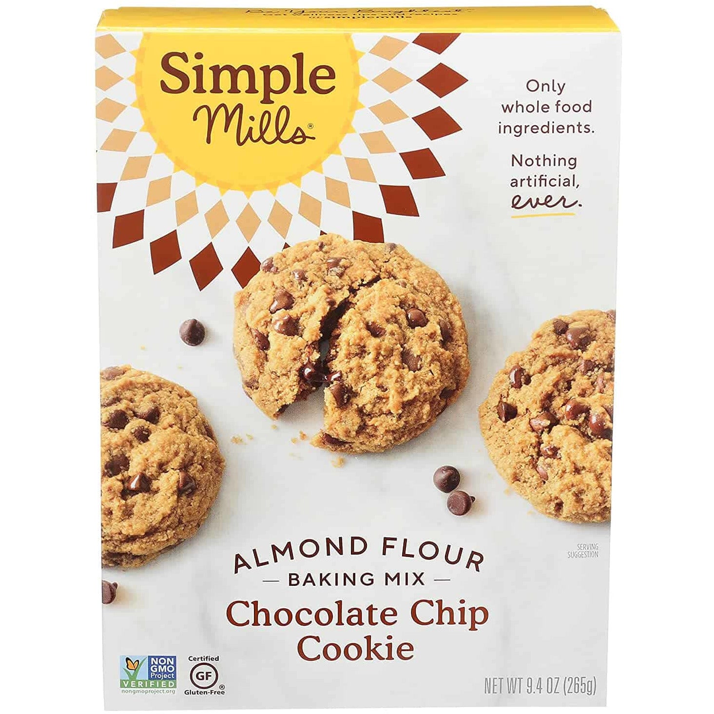 Simple Mills Almond Flour Baking Mix, Chocolate Chip Cookie Dough