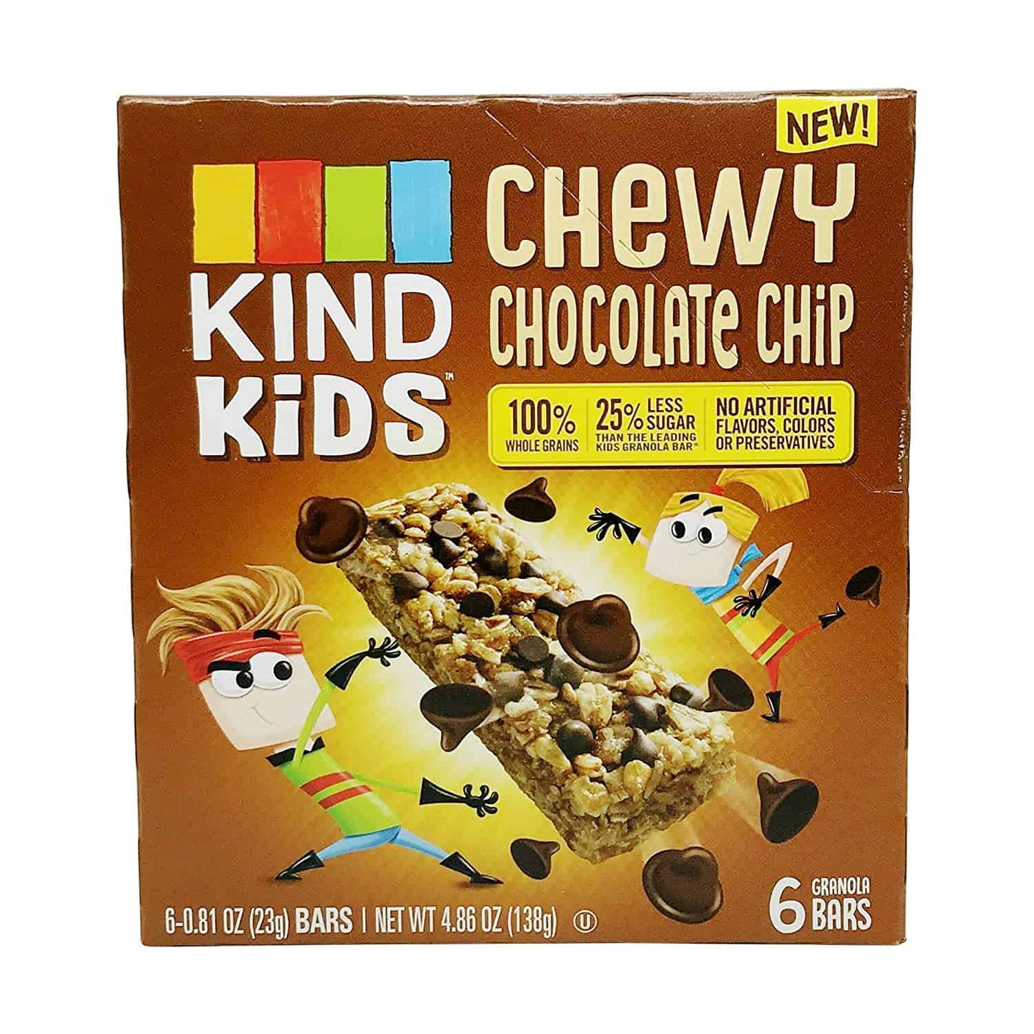 KIND Kids, Chocolate Chip Bar, 0.81 Ounce, 6 ct.
