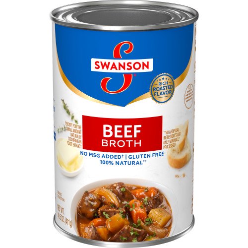 Swanson Clear Beef Broth, 14.5 oz. Can