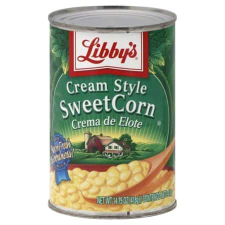 Libby's Cream Style Sweet Corn 14.75 oz. Can